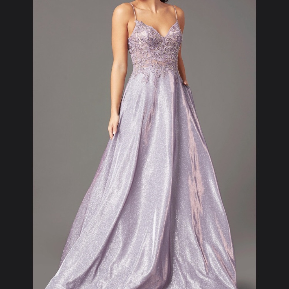 So Beautiful Sparkly Purple Dress